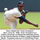 Meet Haitian-American professional baseball pitcher Touki Toussaint